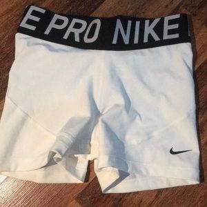 Nike pro atheletic shorts